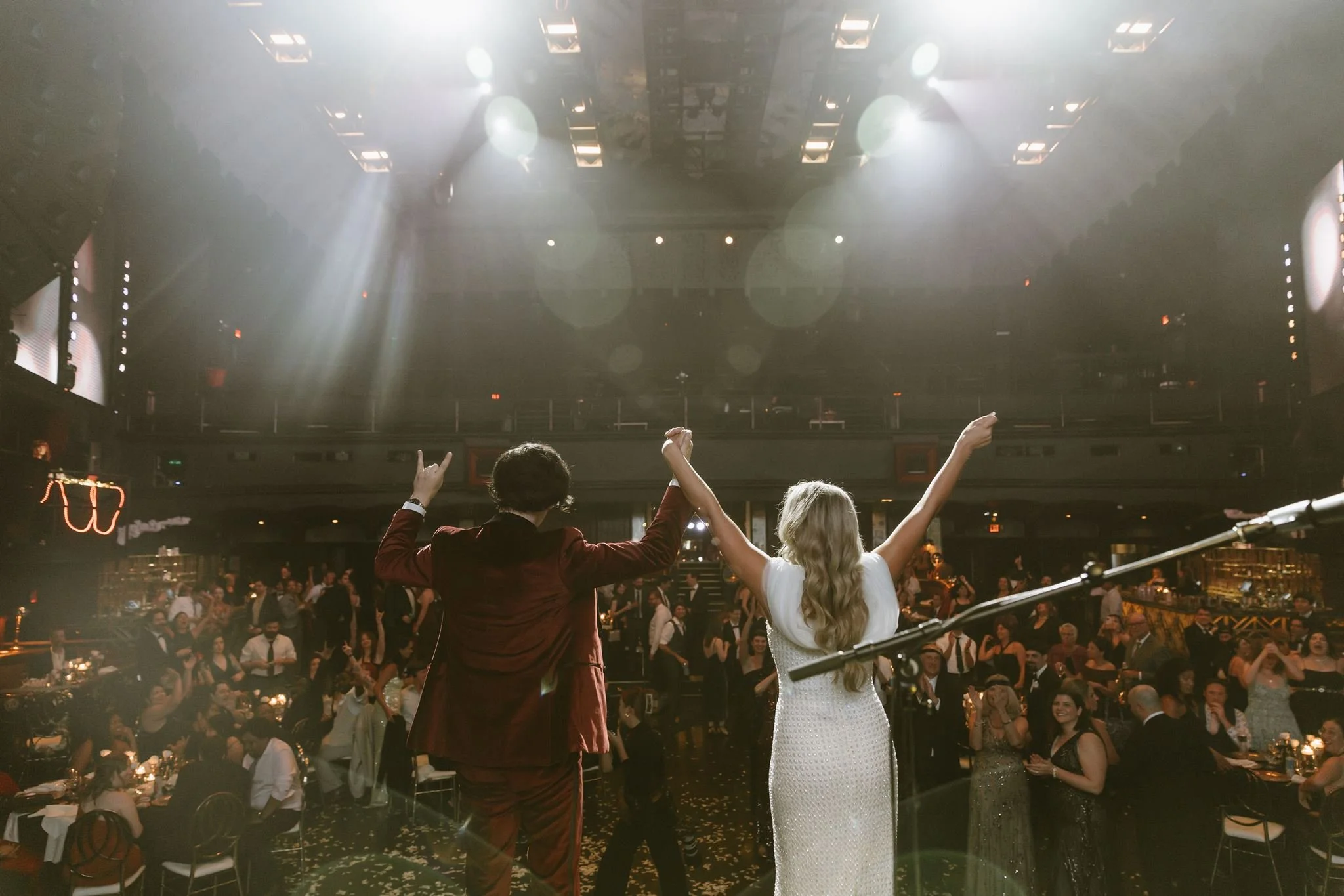 wedding reception at avalon hollywood