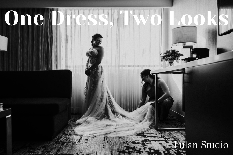 One Dress, Two Looks: Detachable Trains, Overskirts and the Reception Change