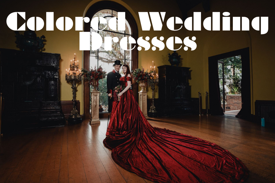 Colored Wedding Dresses: Black, Blue, Blush and Hot Pink at Real 2025–2026 Weddings