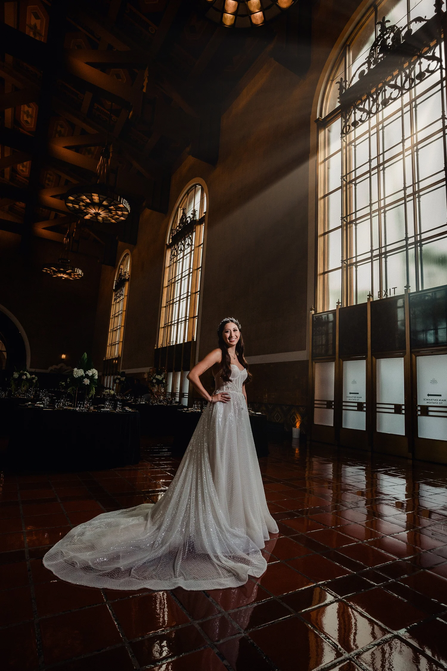 Union Station Los Angeles wedding