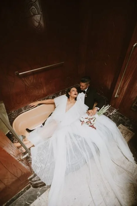 The United Theater on Broadway wedding