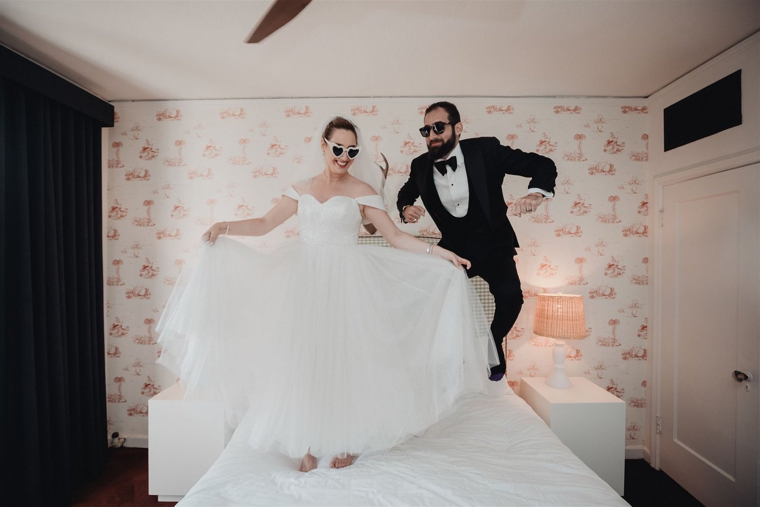 Editorial bridal portrait
