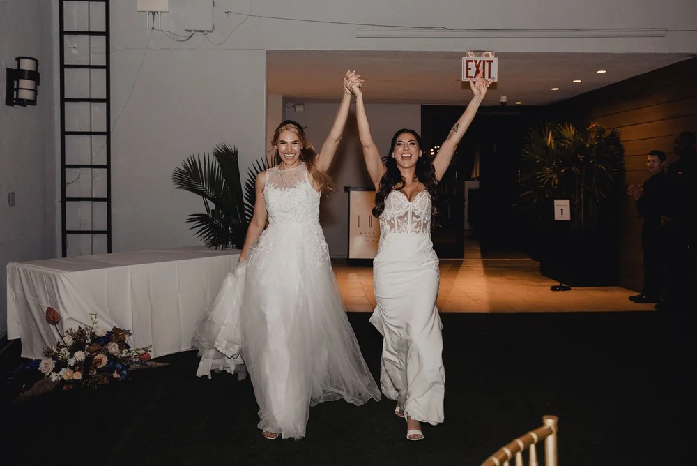 Walking out together, with nobody given away
