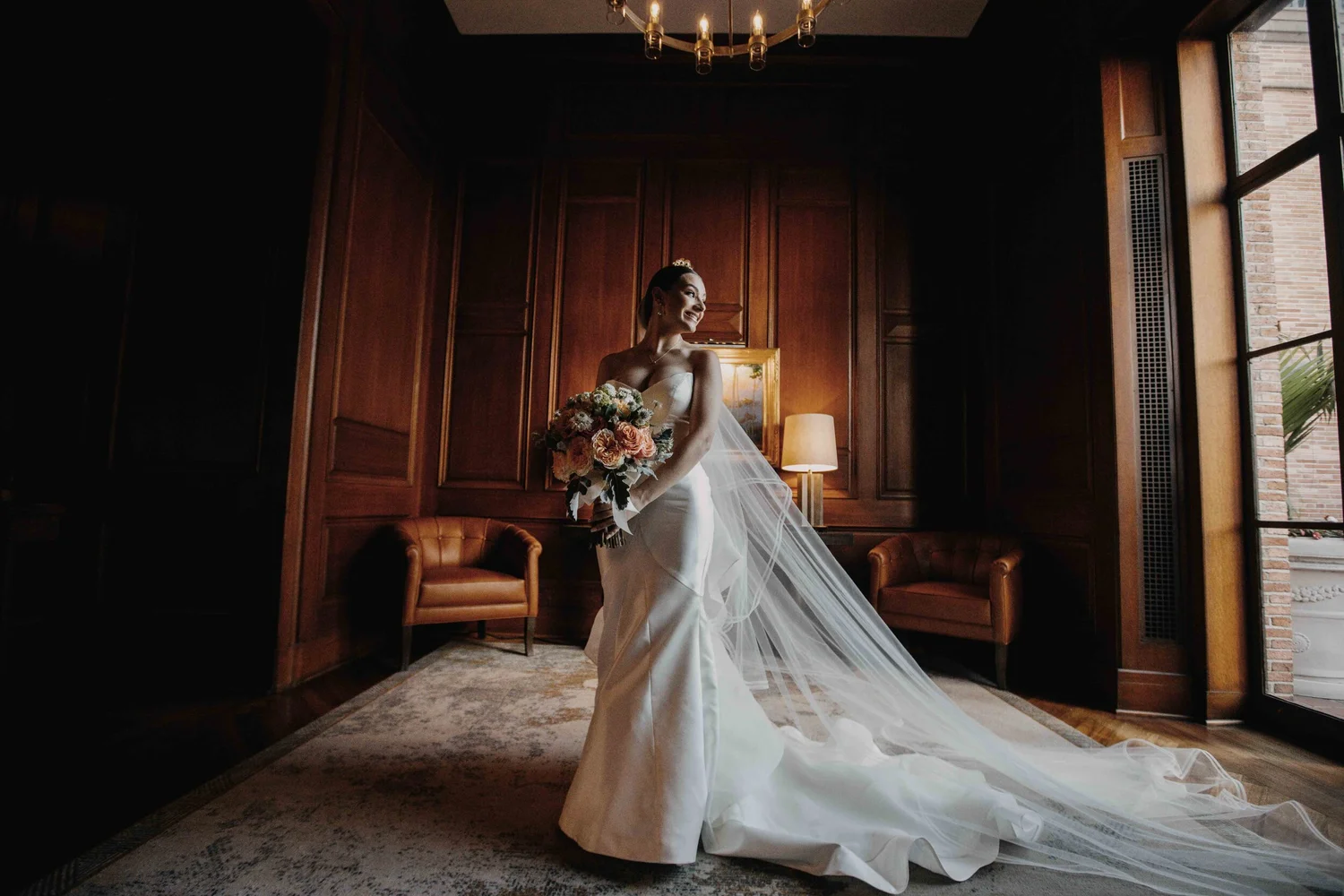 The California Club wedding