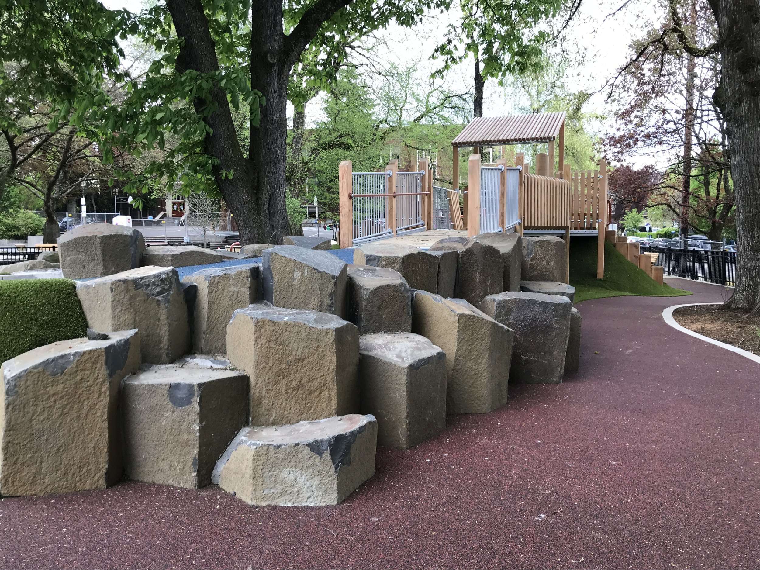 Couch Park Basalt Columns