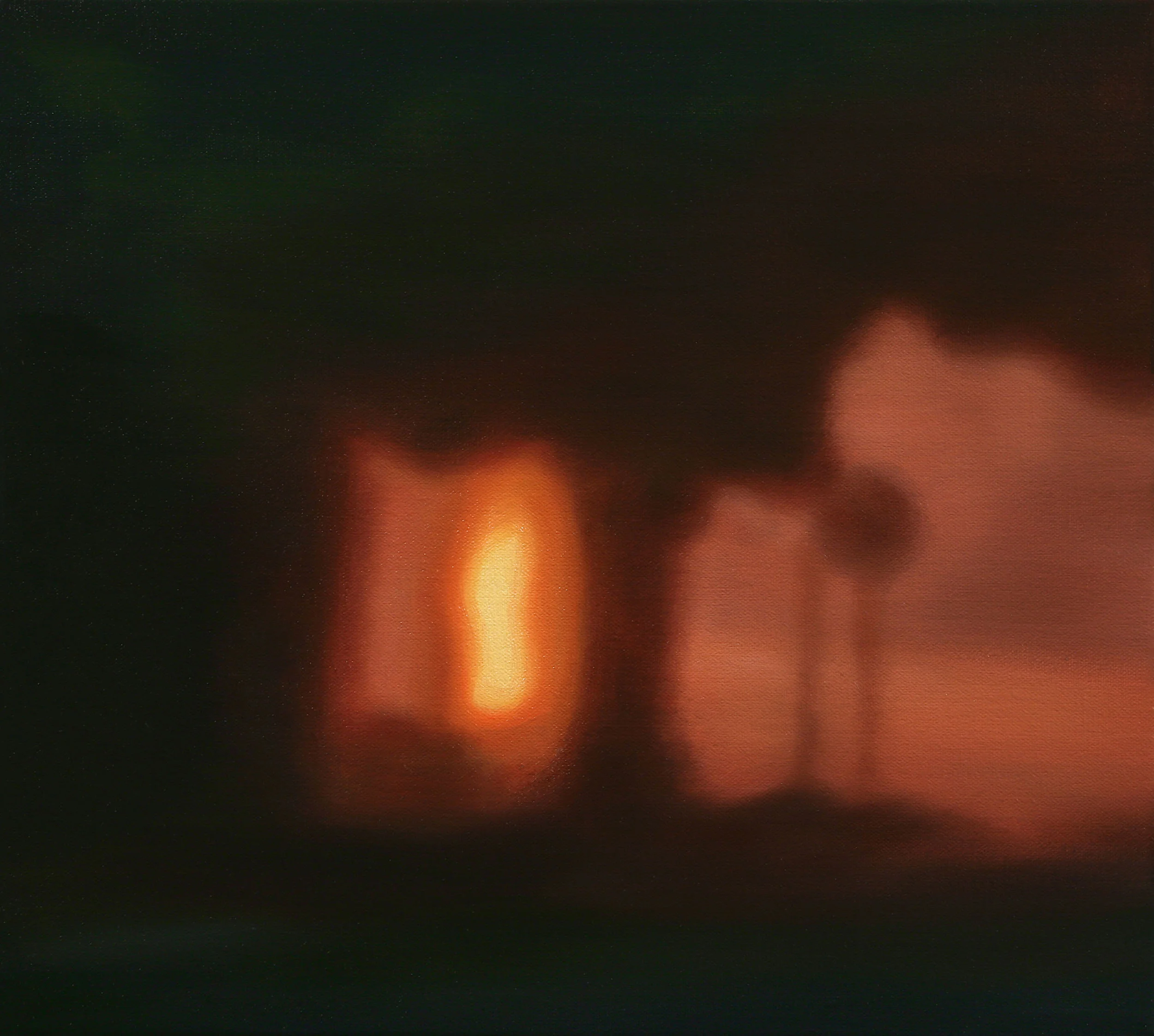 Lonely Window (2008 - 41x46cm, Oil on Linen)