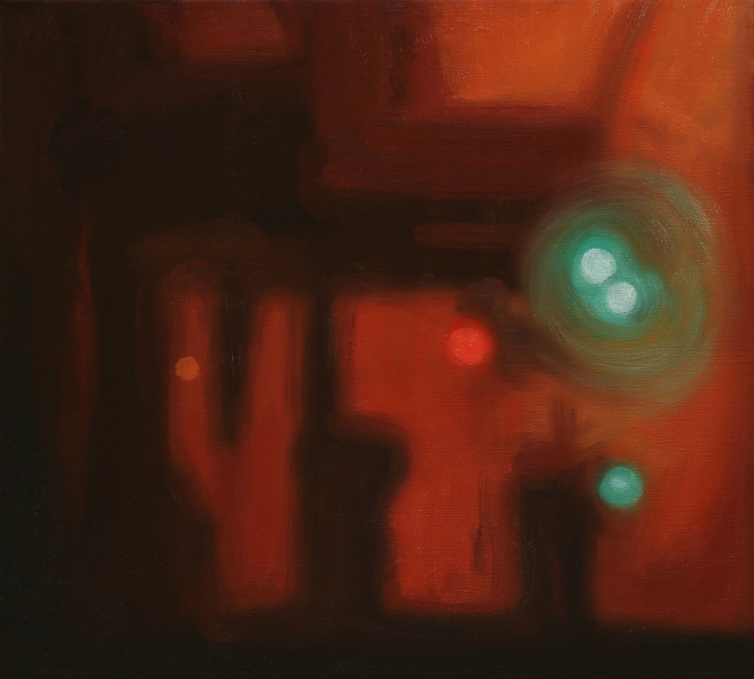 Corner (2008 - 41x46cm, Oil on Linen)