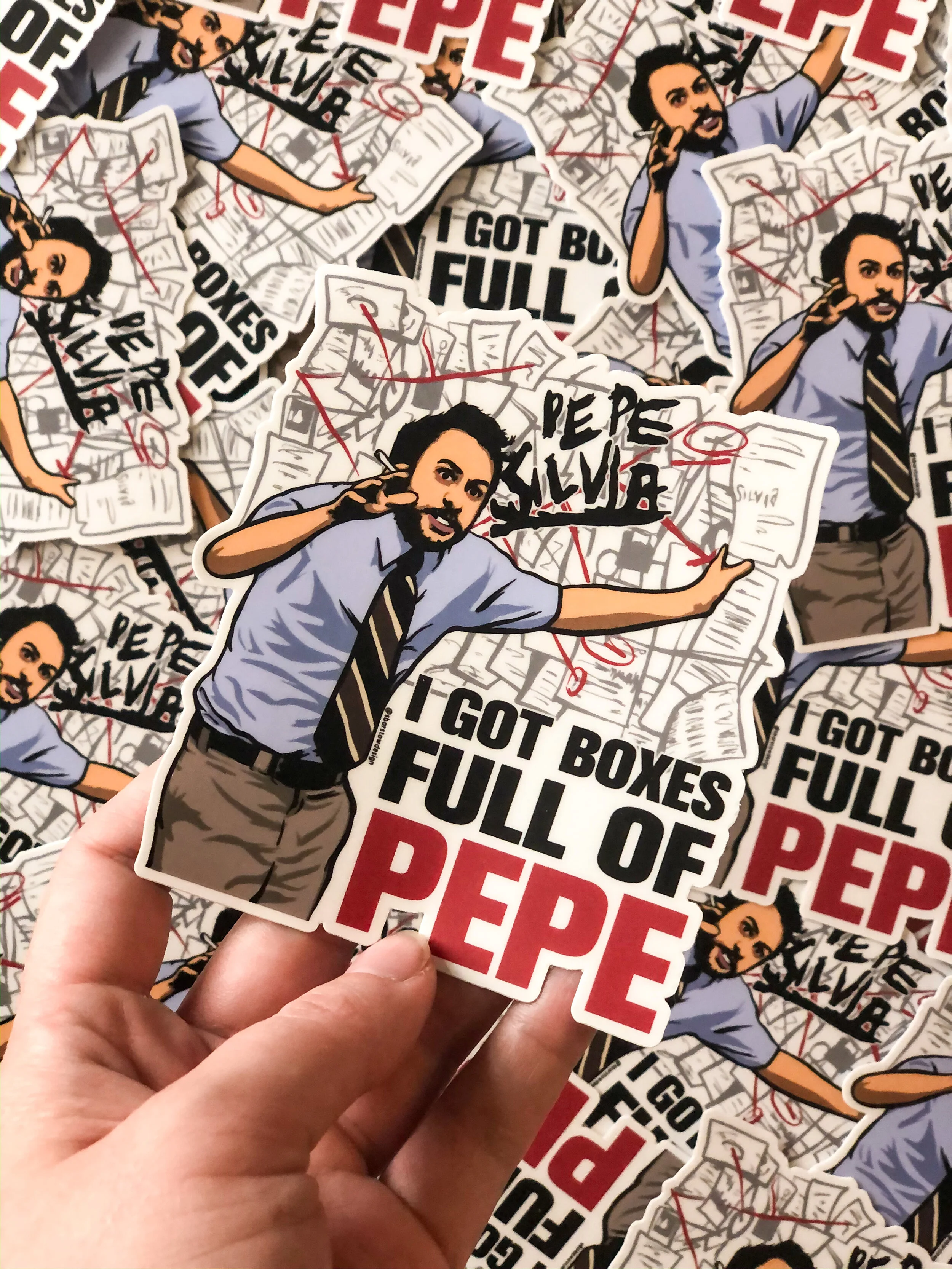 Charlie Kelly Pepe Silvia Vinyl Sticker Magnet Stephanie Barstow