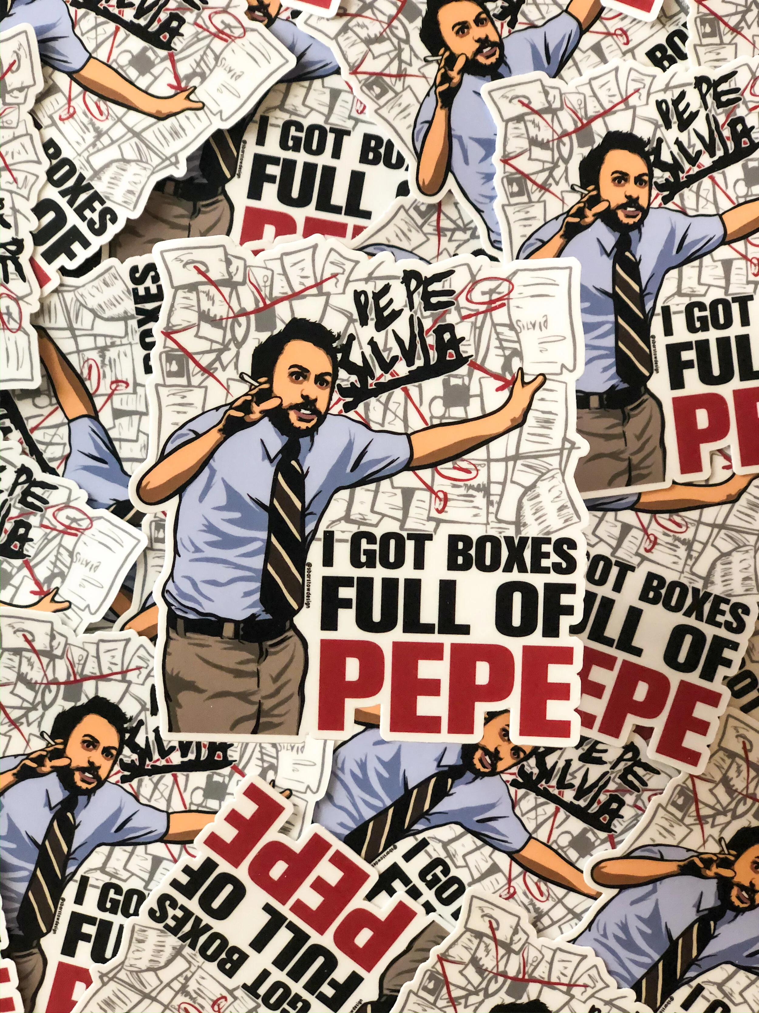 Charlie Kelly Pepe Silvia Vinyl Sticker Magnet Stephanie Barstow