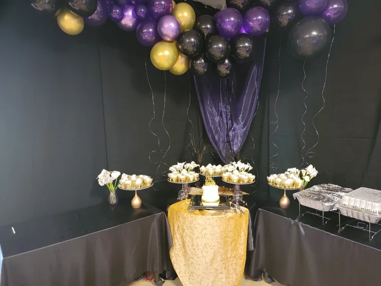 Parties Events Vaughn Newman Dance - Purple And Gold Decoration Ideas Parties Events Vaughn Newman Dance - Purple And Gold Decoration Ideas