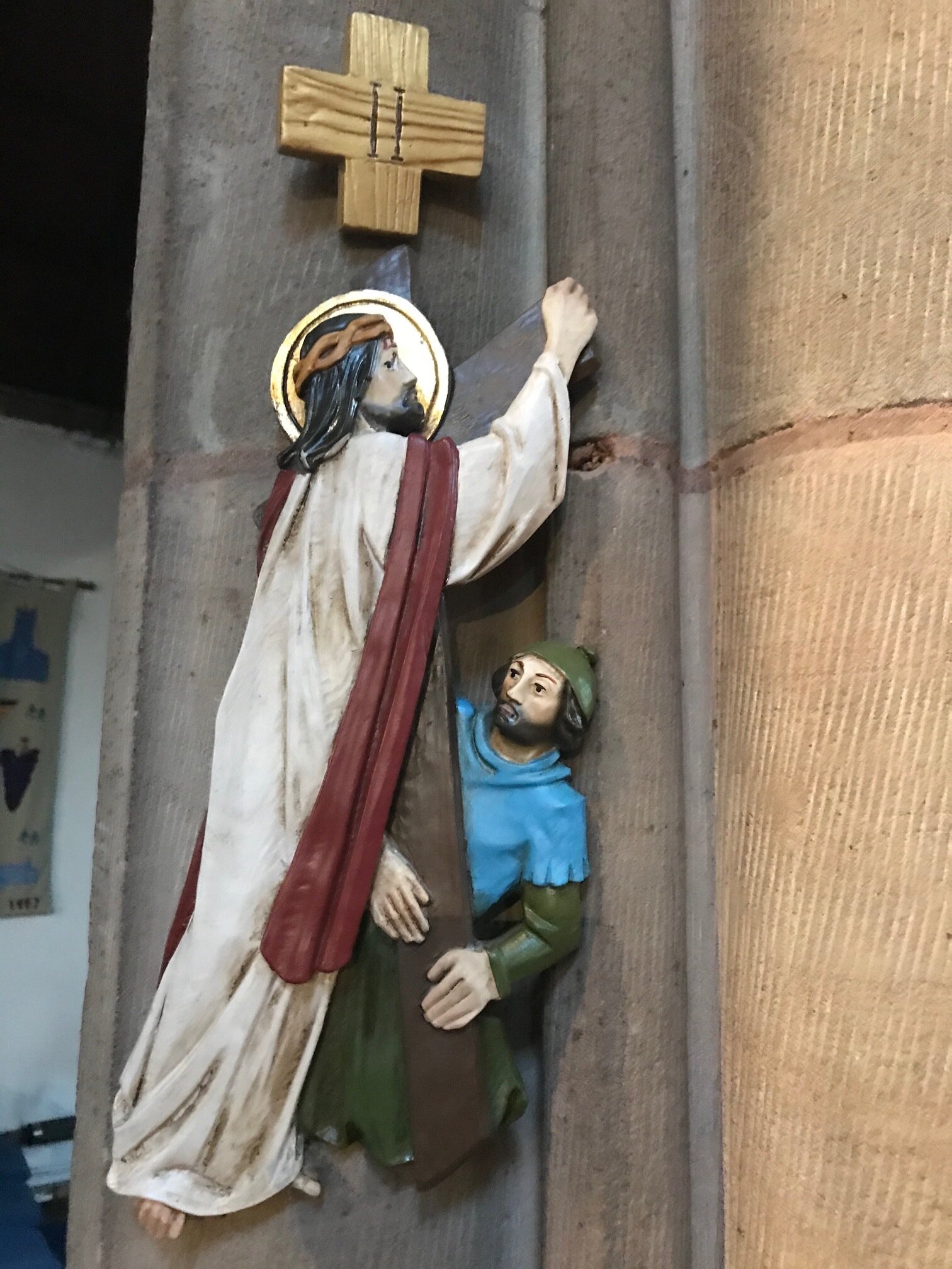 Station #2 - Jesus Accepts His Cross  