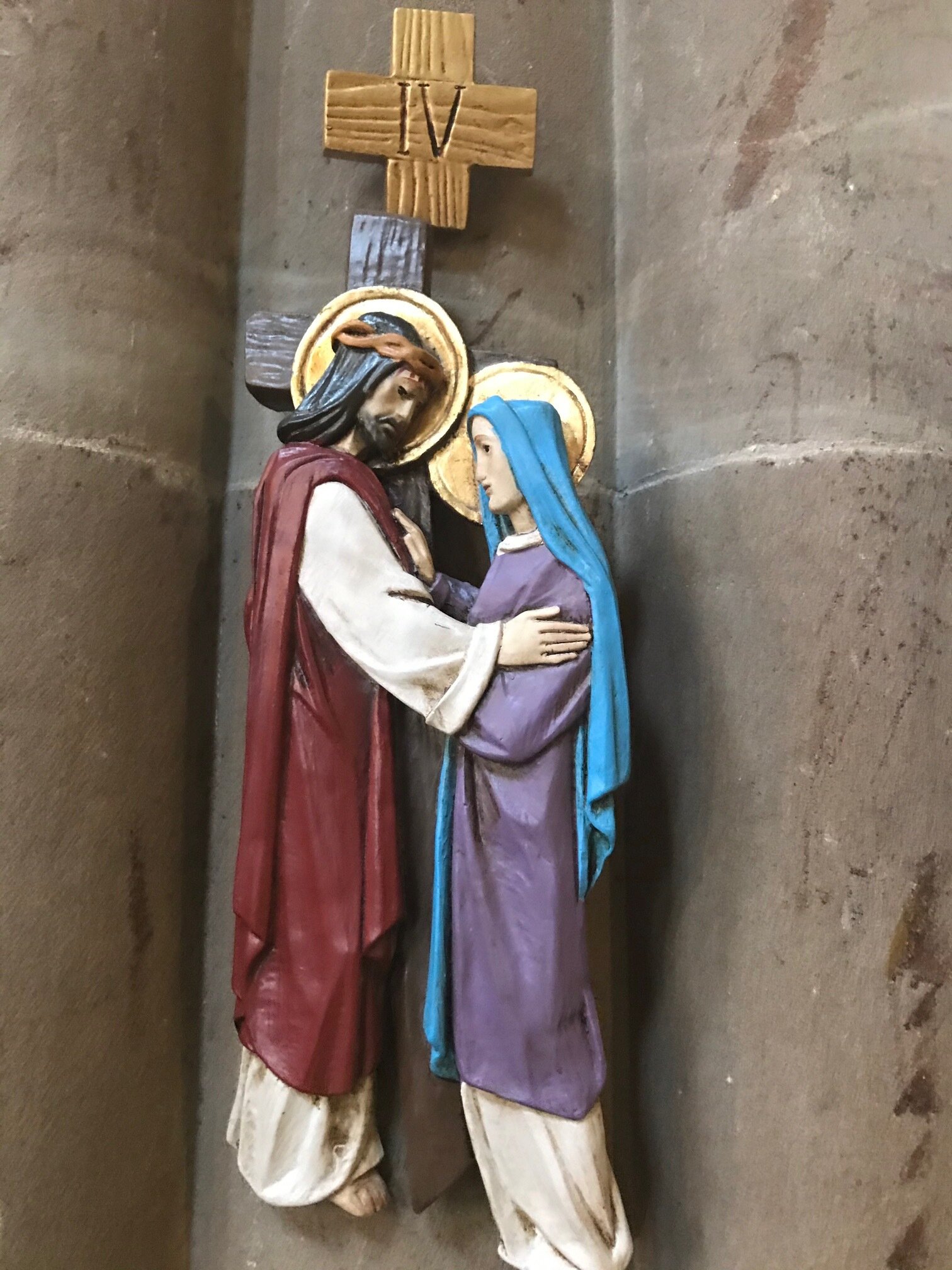 Station #7 - Jesus Cares For His Mother 