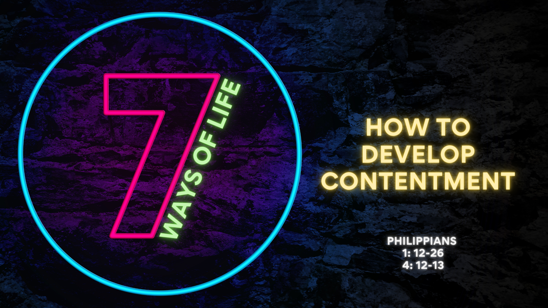 How to Develop Contentment