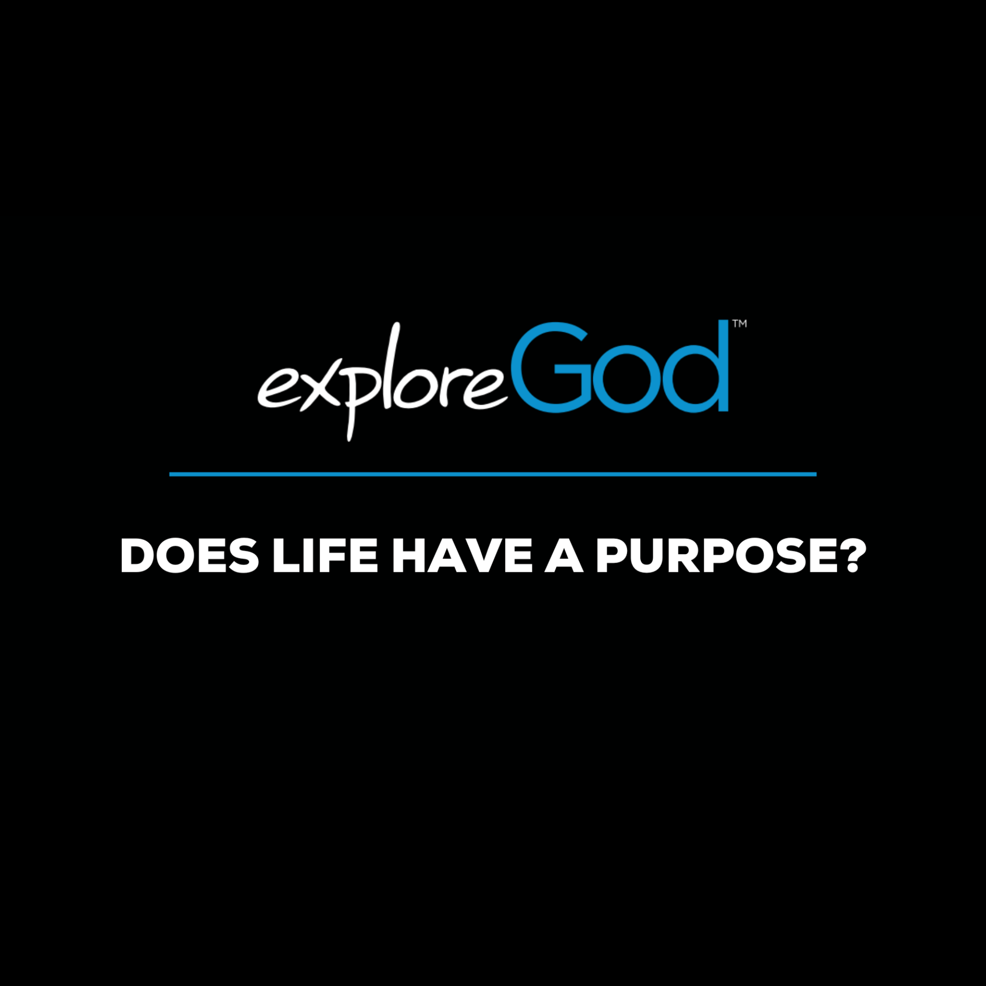 Does Life Have a Purpose?