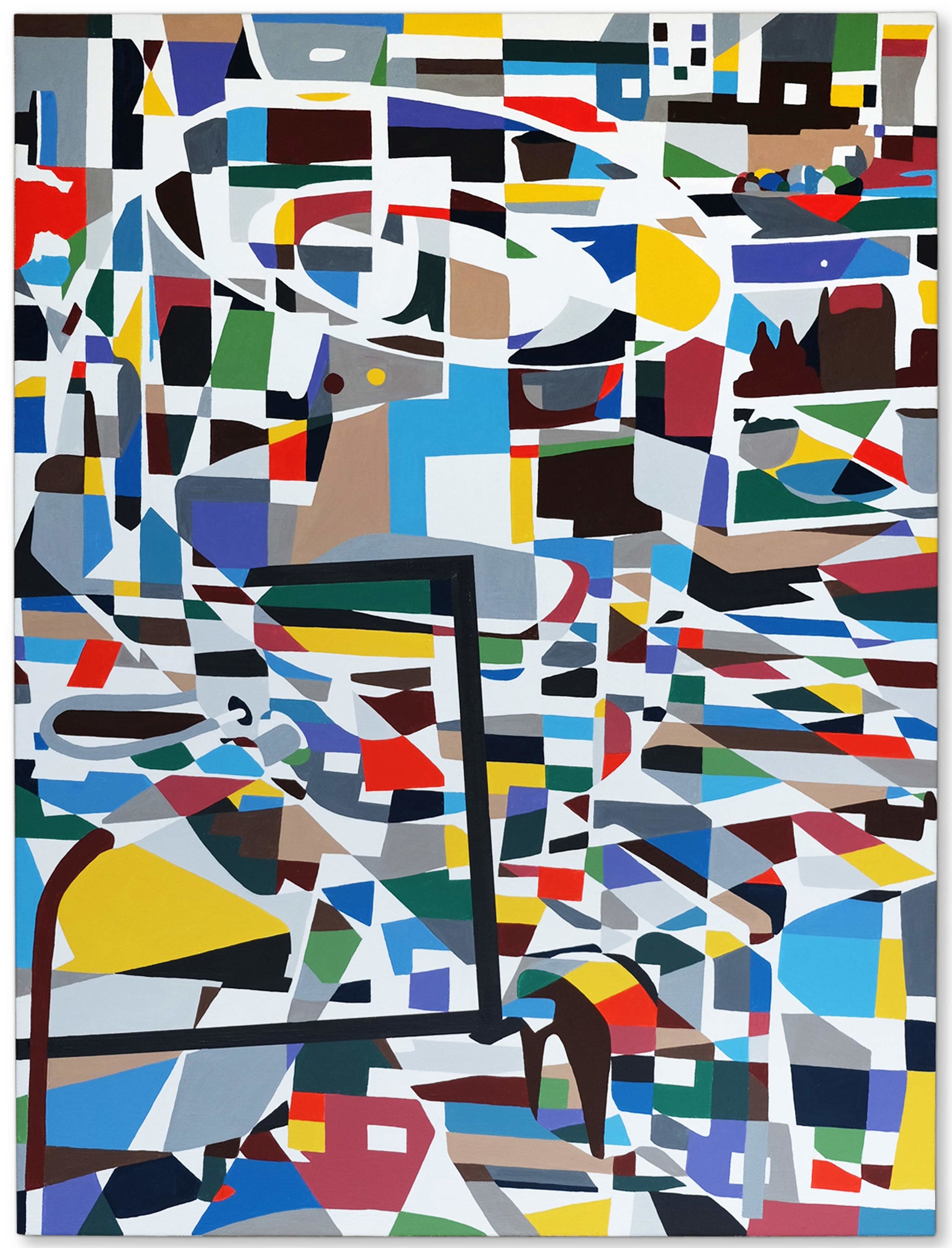   Imaginary Landscape No 9 , 2016  |  Acrylic on linen, 1010 x 760mm 