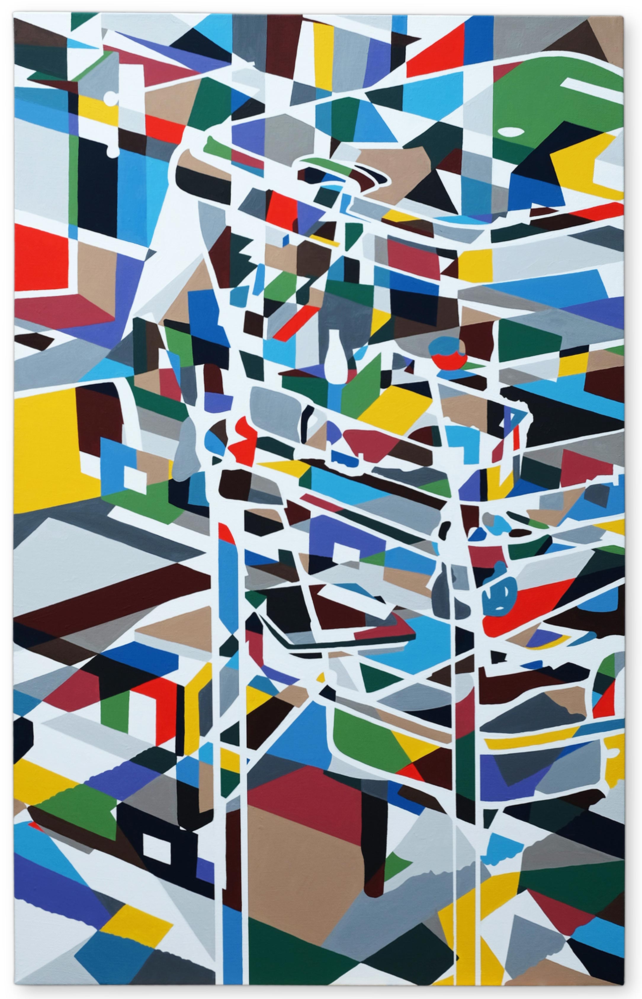  Imaginary Landscape No 12, 2016 | Acrylic on linen, 1200 x 750mm,  Private Collection  