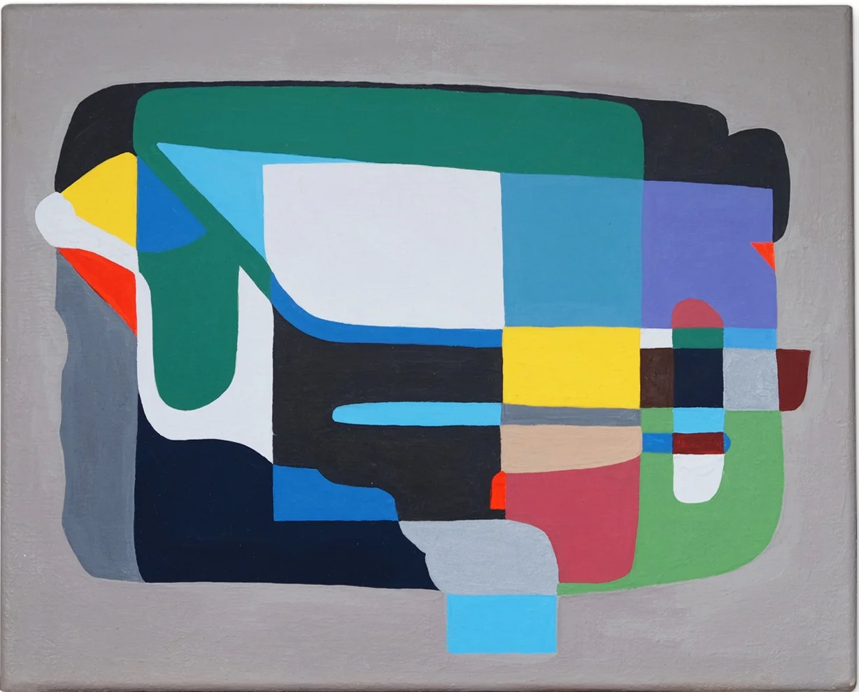   Imaginary Landscape No 11 , 2015 | Acrylic on linen, 280 x 230mm,  Private Collection  