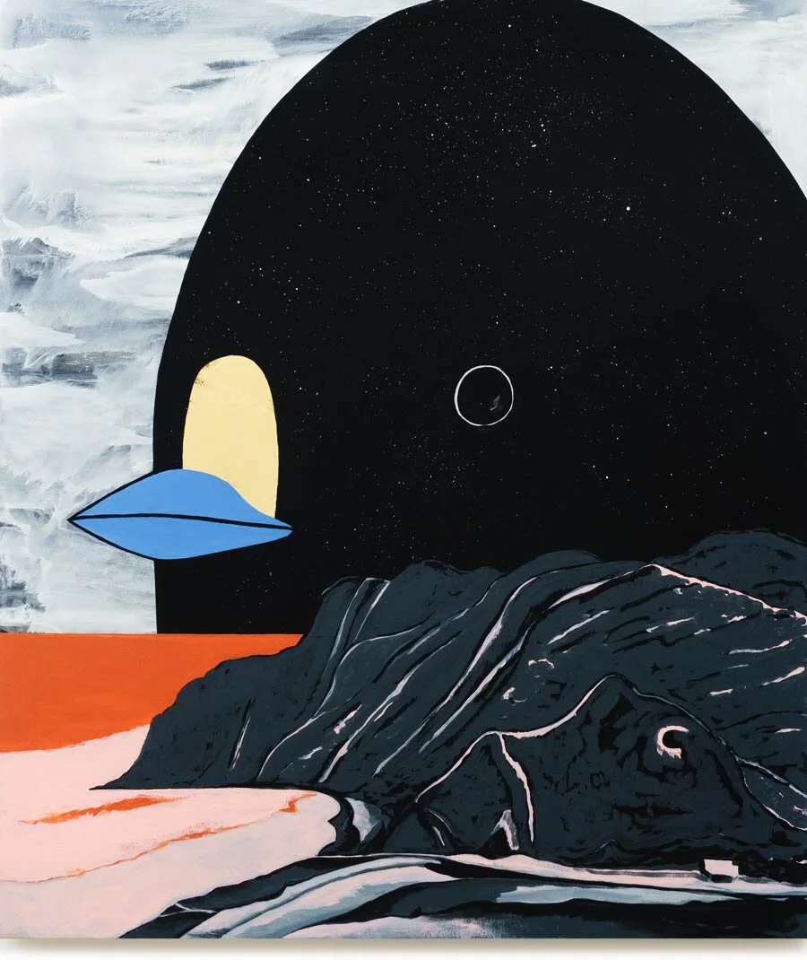   Oily Bird , 2021 | Acrylic on canvas 