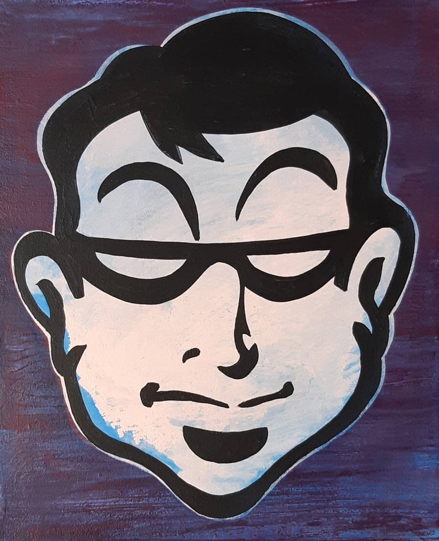   PG Man , 2020 | Acrylic on canvas 