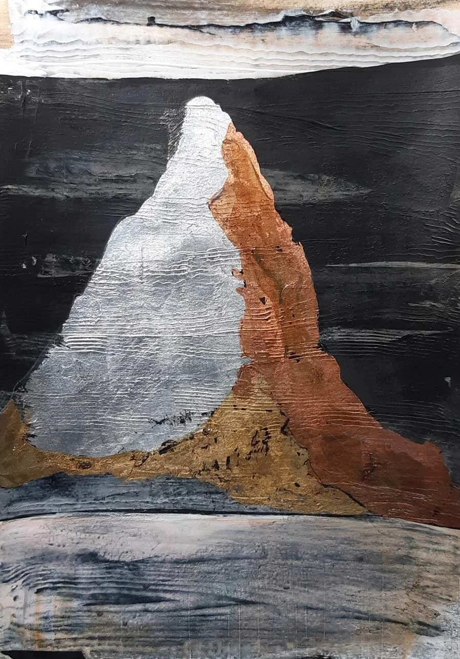   The Watchman II , 2020 | Mixed media on paper 