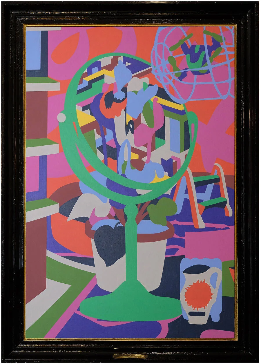  Acrylic on linen, 715 x 1020mm 