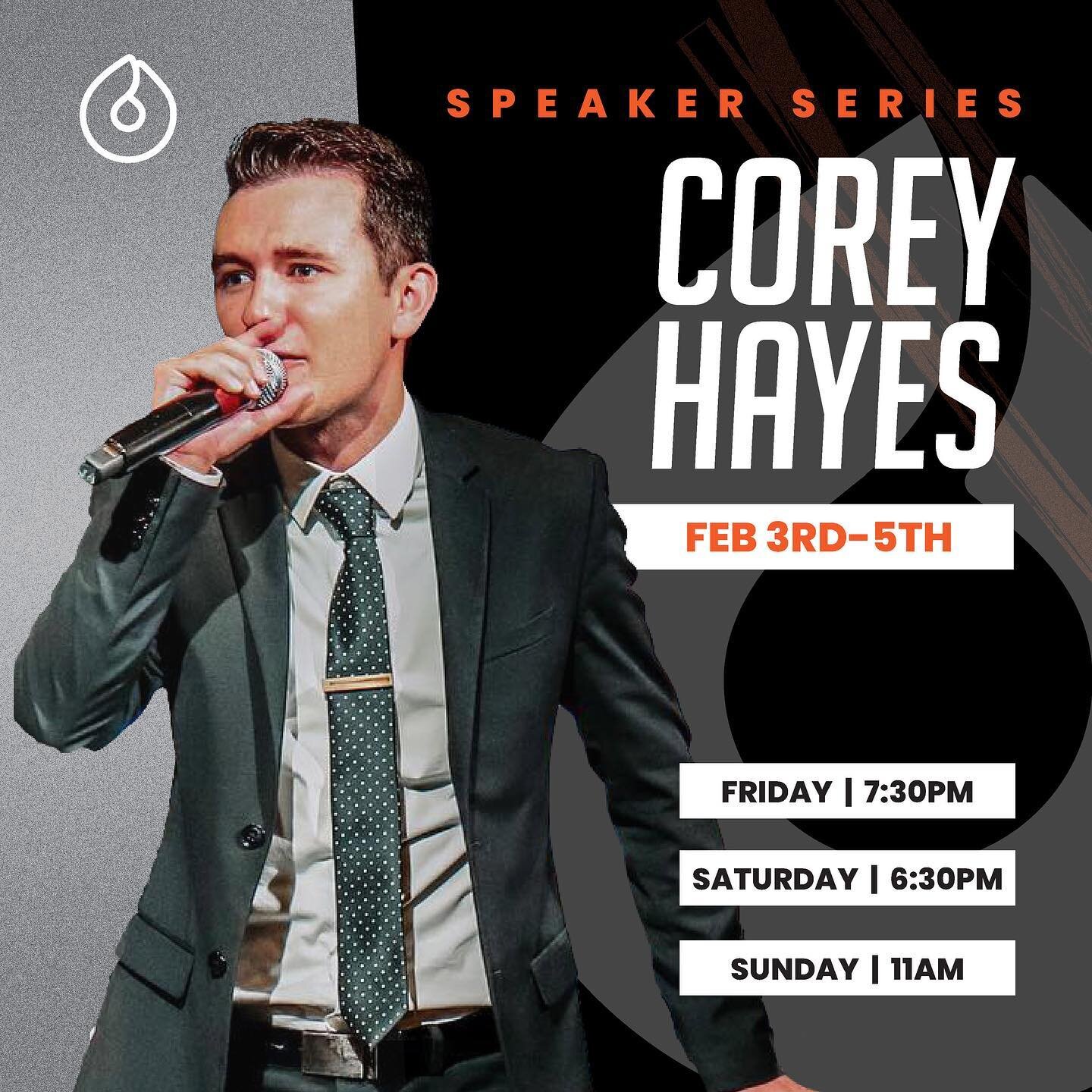 🔔 Set a reminder and join us this Friday!

We&rsquo;re excited to have Corey and Crystal Hayes with us this weekend at Landmark.