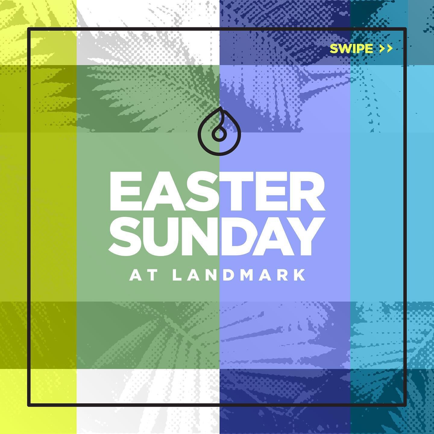 ⛪️🌤️🌷🕙 
Looking for an Easter Service to attend? We would love for you to join us at Landmark Worship Center.

Service starts at 10AM with Worship, with an🥚Egg Hunt🥚for the kids immediately following the service.

Bring your family! We can't wai
