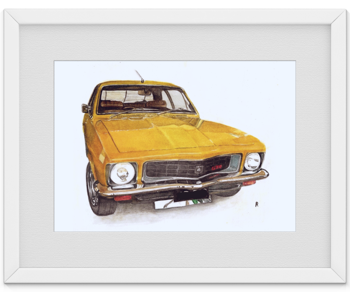 Holden Yellow GTR Torana