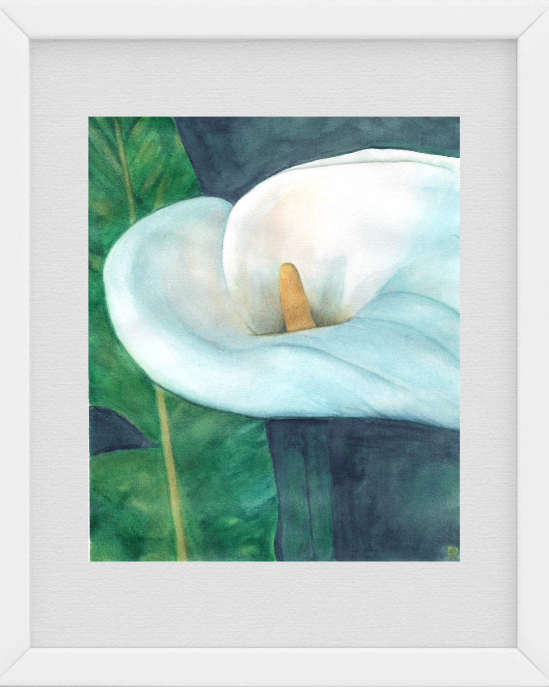 Painting over housework - Luminous Lily