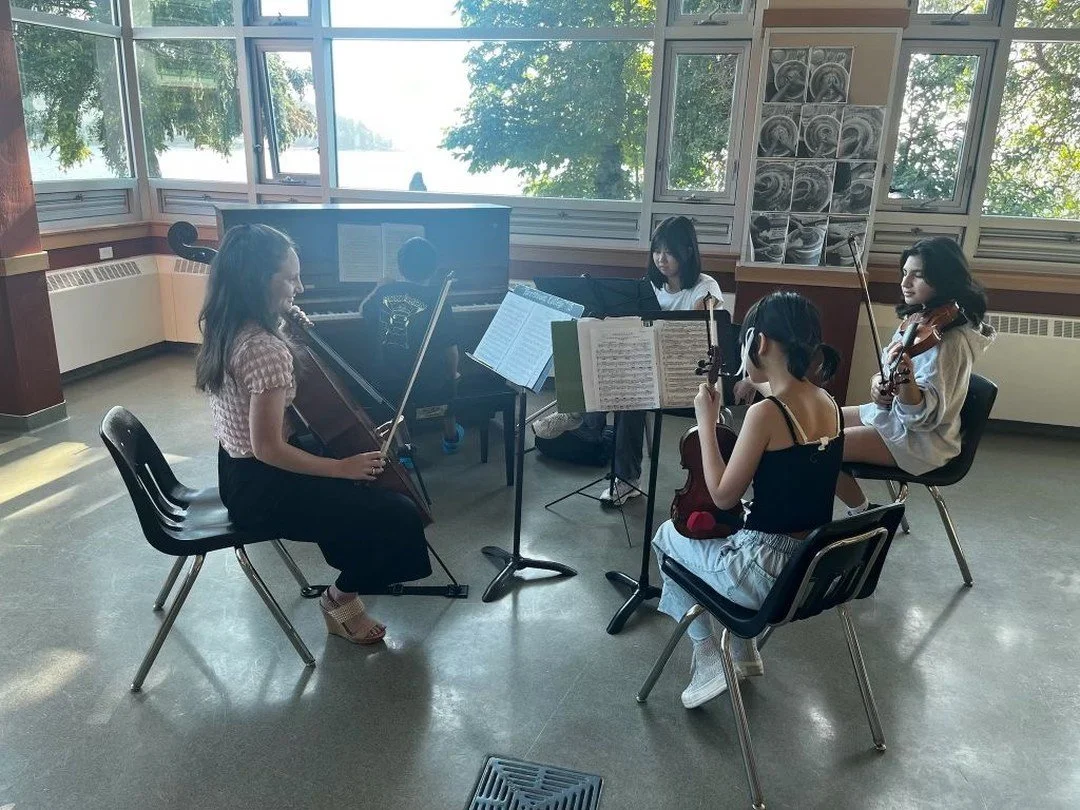 I very much enjoyed working with all of the students this summer @vimamusicacademy 🎶🎻🎹❤️

It is always a joy to work with new students in private lessons! Working on the Saints-Sa&euml;ns and Lalo Cello Concertos were some of my favorite pieces to