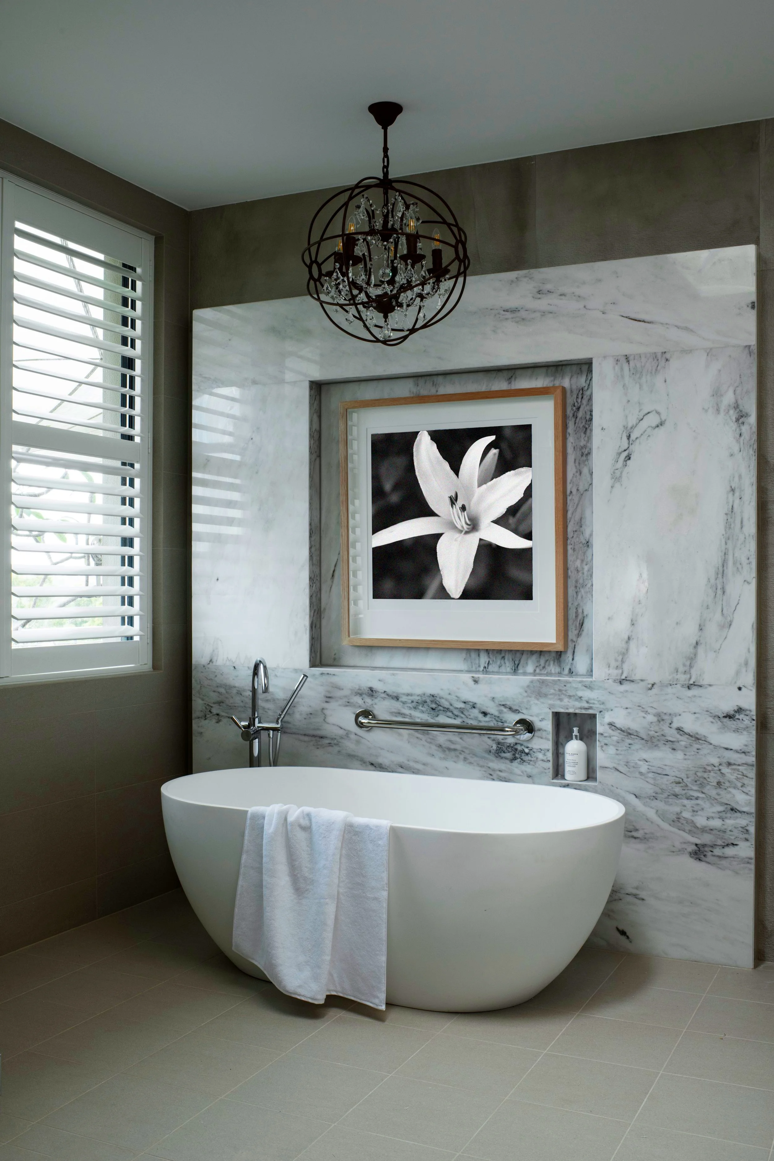 The finished bathroom run via an official project plan with deliverable dates.