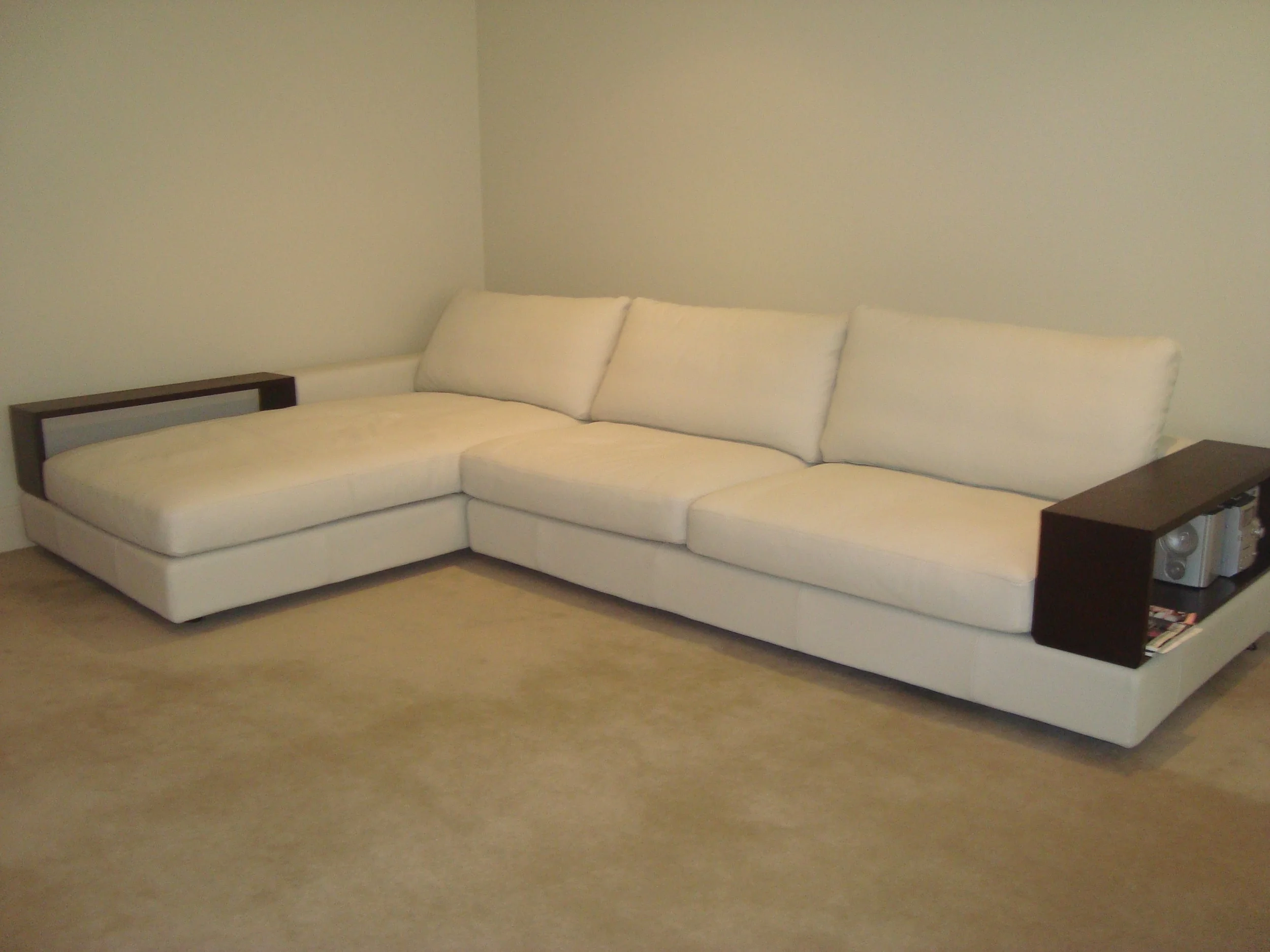 BEFORE. This piece from King living is a blank canvas.