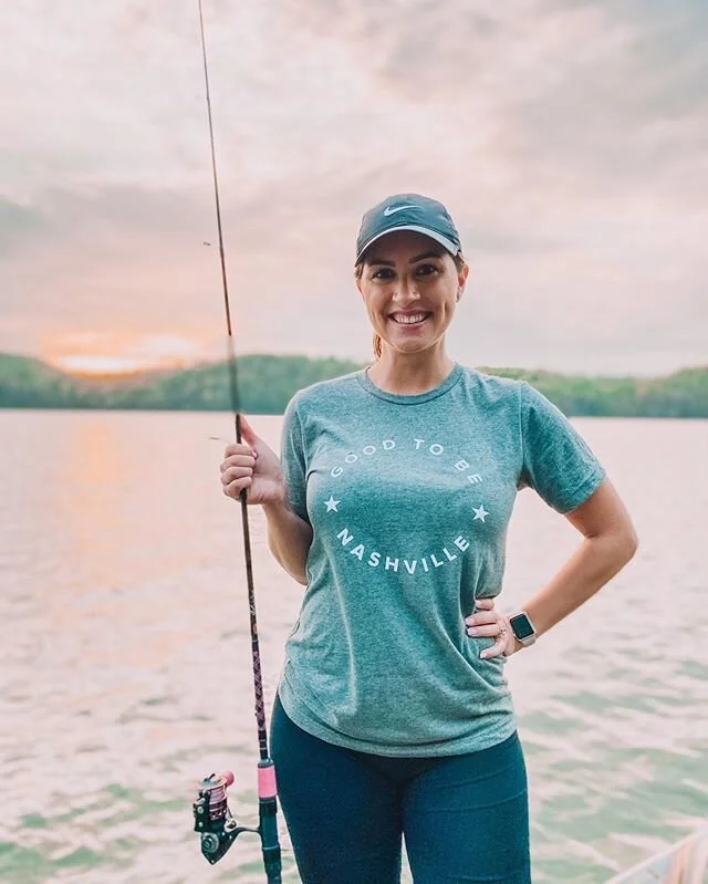 My kind of social distancing! What have y&rsquo;all been doing to make this time more enjoyable? Some of y&rsquo;all probably couldn&rsquo;t guess by all the girly stuff I post, but I love fishing with my hubby @dsbice3. It&rsquo;s great to have some
