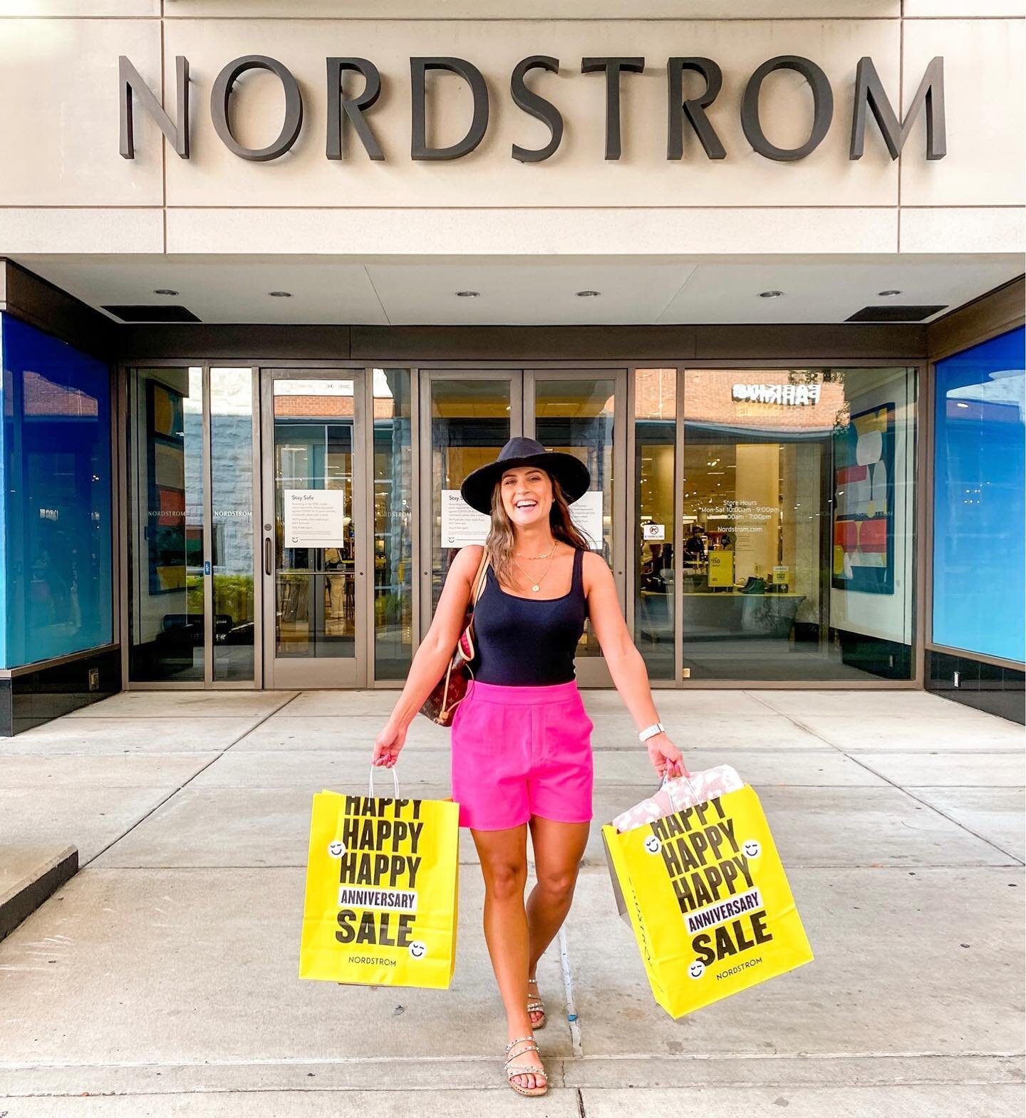 Had such a fun girls day with @tabathabaconblog shopping the @nordstrom sale last week! It opens to everyone on Wednesday, so get your wishlist ready if you want to shop it! Just in case you missed my YouTube video I vlogged shopping and my haul! Cli