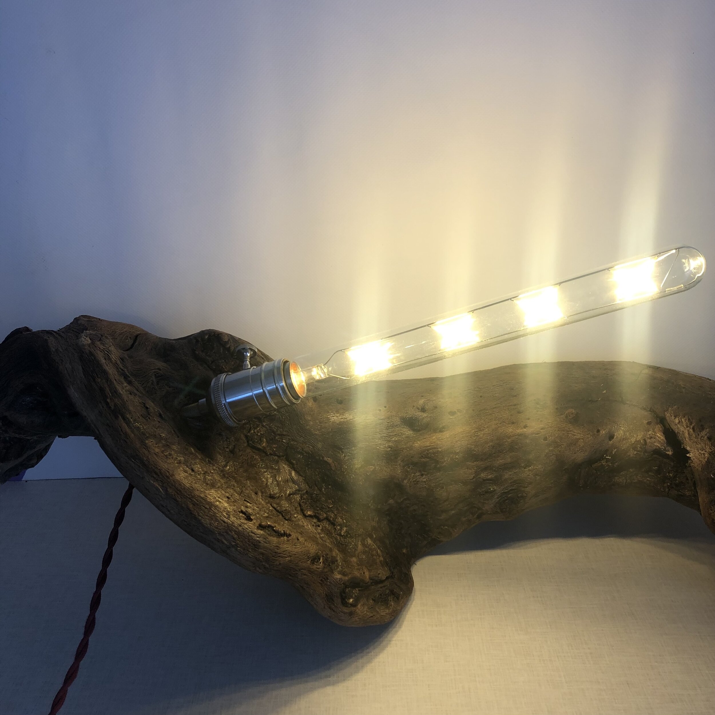 Driftwood feature lamp