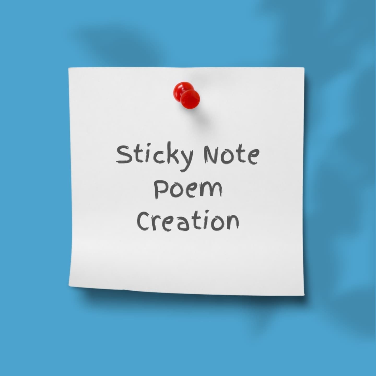 One of my favorite interventions to do with groups!

Take it to another level with a group by inviting them to create a moving sculpture with their bodies to represent their poem. 

#creative #expressivetherapy #mentalhealth #groups