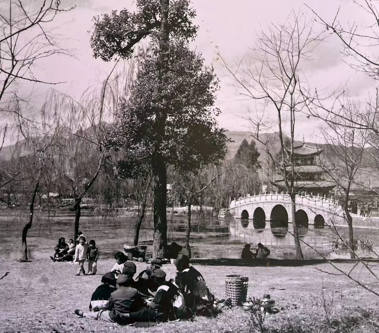 Black Dragon Pool / 黑龙潭, Lijiang, Yunnan 1960s