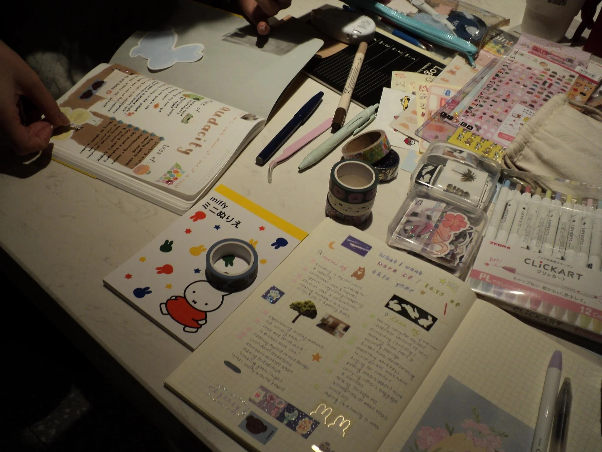 an art journalling spread (aka craftivism!)