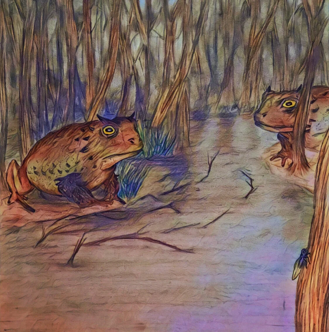 Giant Thorn Toads