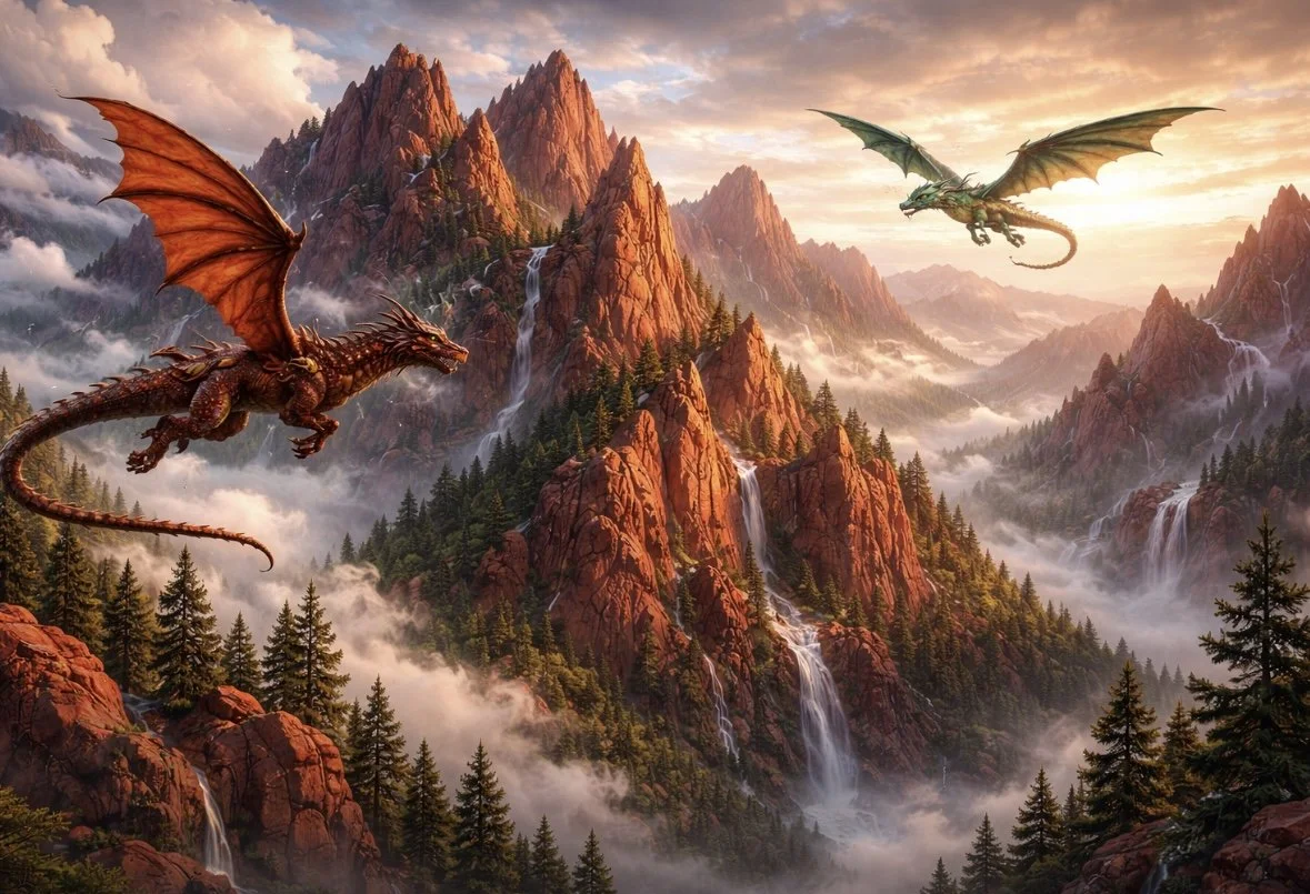 The Red Mountains of Toria