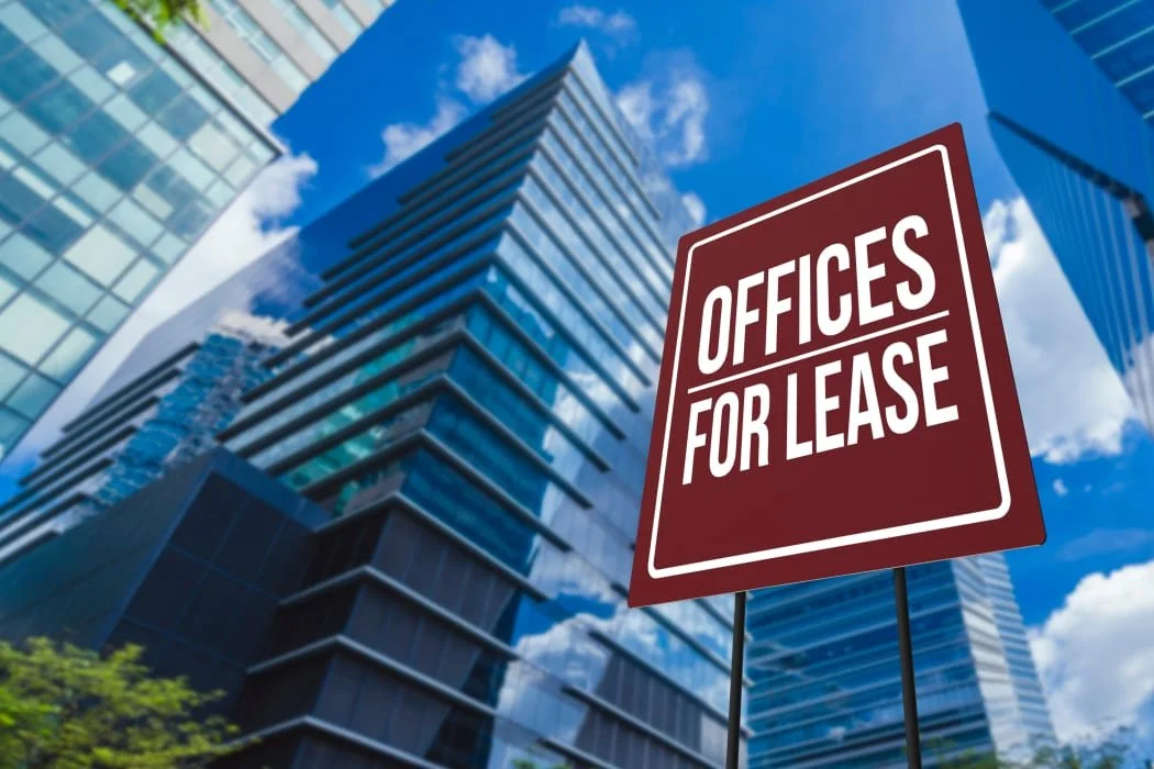 US office leasing up in past year