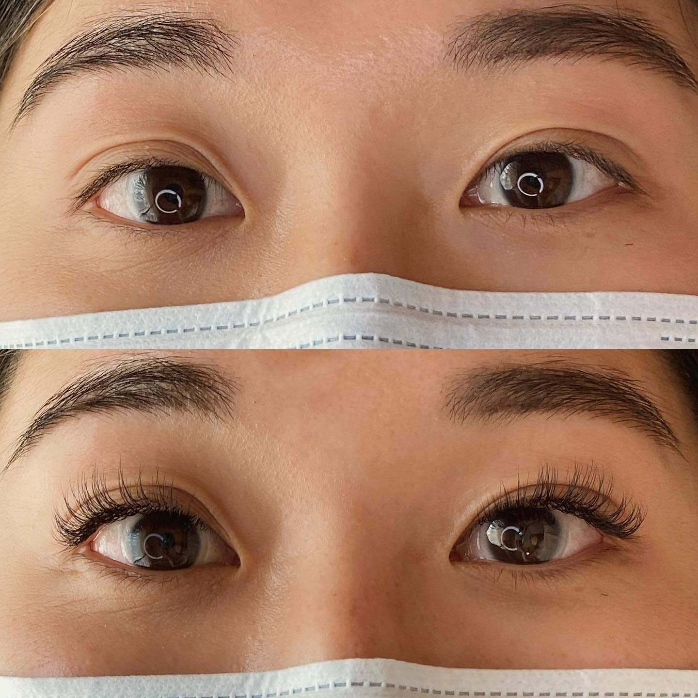 Remember to always avoid coffee and caffeine before your appointment. Caffeine can cause your eyes to flutter throughout the process, making it difficult to properly apply the extensions. Talking can also cause eye fluttering. I always recommend brin