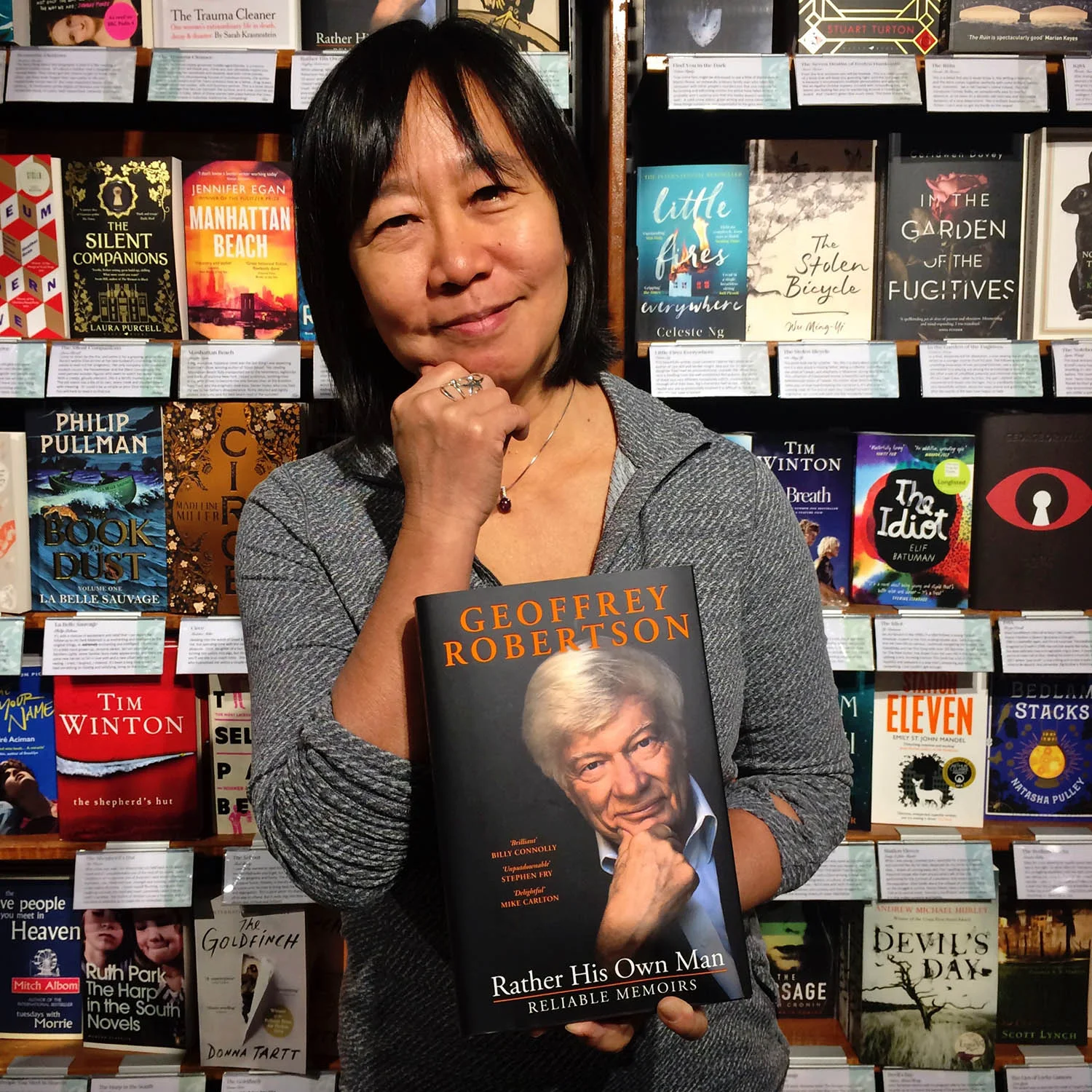 RATHER HIS OWN MAN: Geoffrey Robertson