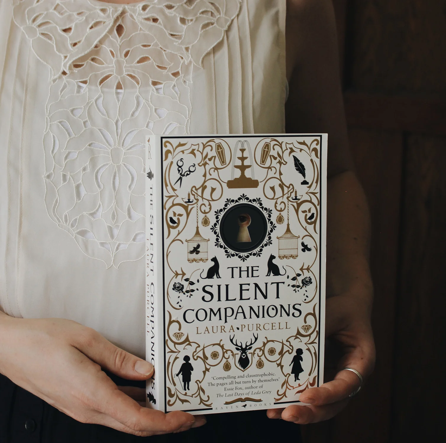 The Silent Companions by Laura Purcell "Come sit down by the fire, and settle in for a gripping, ghostly story!"