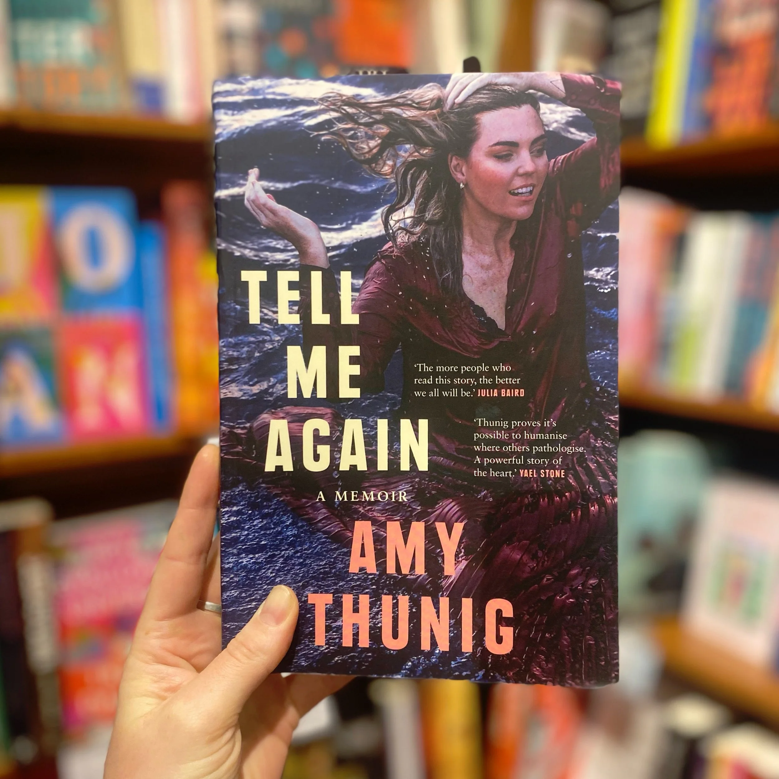 TELL ME AGAIN: Amy Thunig