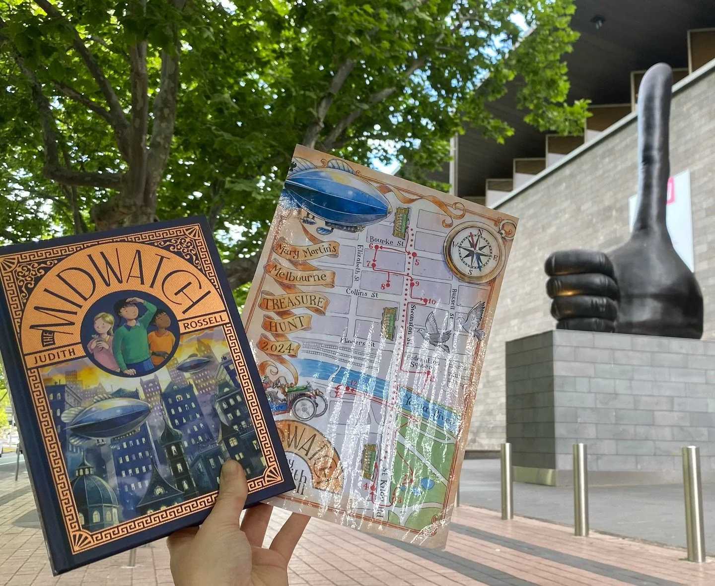 Only one week to go until the start of this year&rsquo;s Midwatch Treasure Hunt! Collect a free treasure map from Mary Martin Bookshop in Southbank from December 1st and embark on a quest to discover the secret clues around Melbourne&rsquo;s city cen