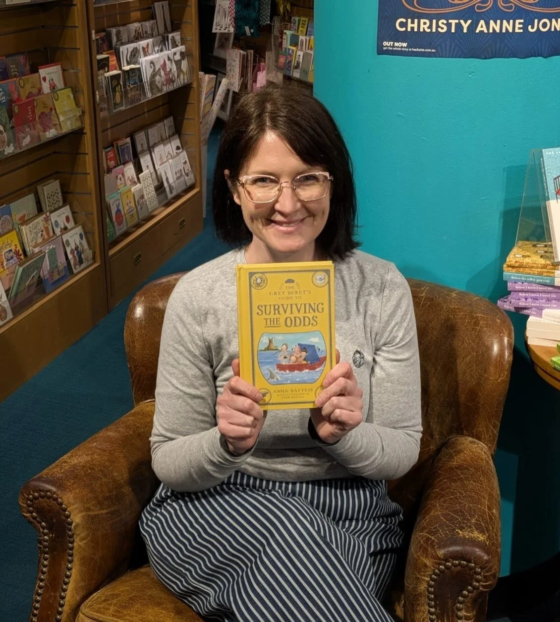 Here are two exciting new adventure stories for middle grade readers! And after visits from authors Amelia Mellor and Anna Battese we have signed copies of both!

In Anna Battese&rsquo;s debut novel we&rsquo;re introduced to Odie Gusberry-Smith. Odie