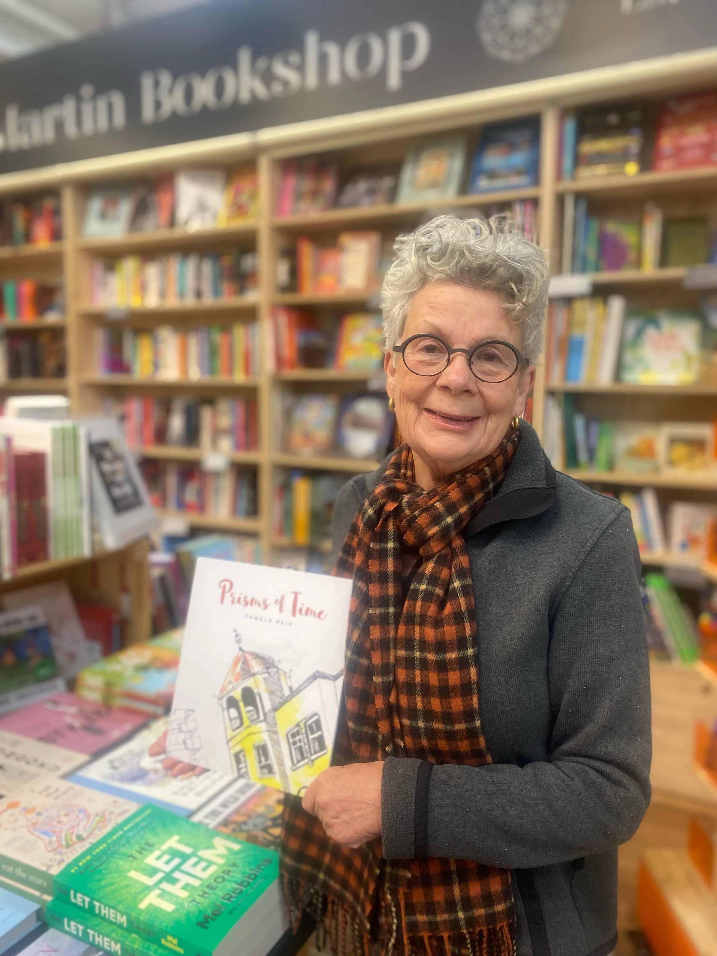 If you&rsquo;re looking for a special gift Prisms of Time by local artist @pamelareid is a great choice. An ode to her home for 50 years, the book captures Port Phillip in all its glory. Through her artwork and words, Reid records the architecture, l