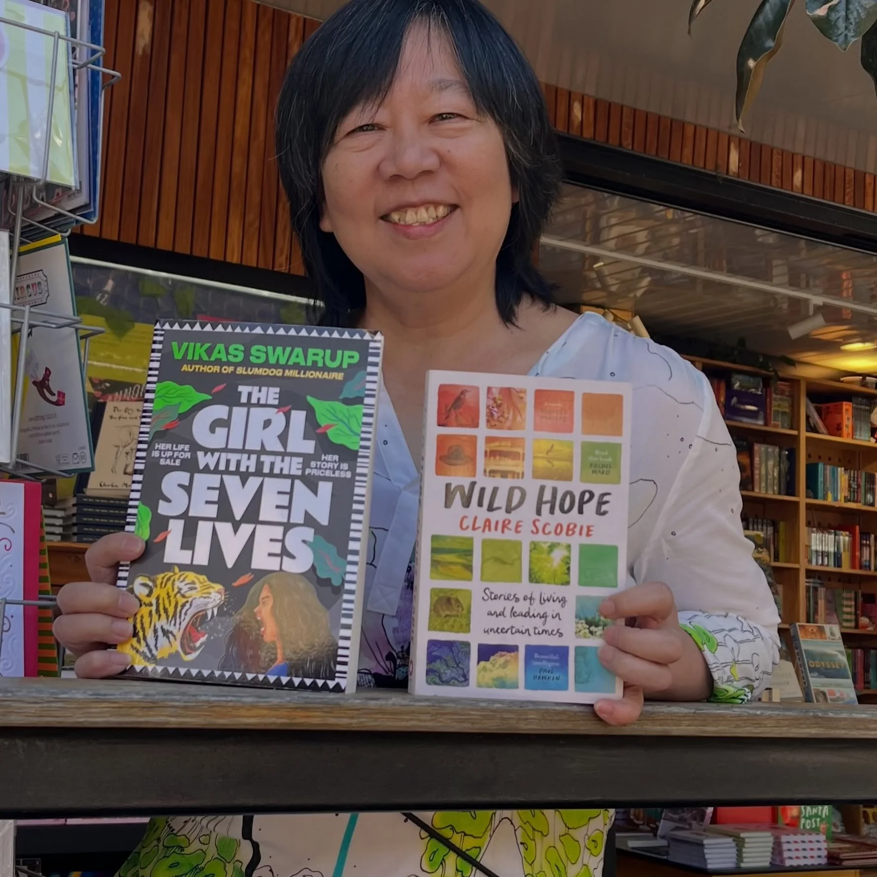 Something a tad different. 

If you are feeling bruised and battered with recent events, Jaye recommends two completely different antidotes. Escapism vs Taking the bull by the horns. 

The Girl with the Seven Lives by Vikas Swarup (the man who gave u