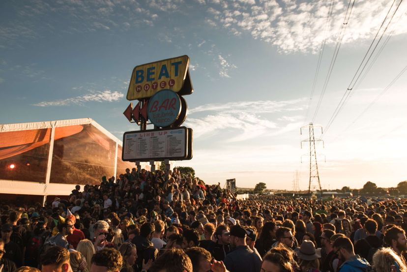 The Beat Hotel in the evening sun